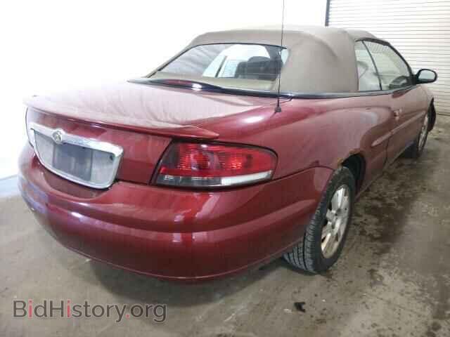 2004 CHRYSLER SEBRING - VIN: 1C3EL75RX4N321165 - Фото 4