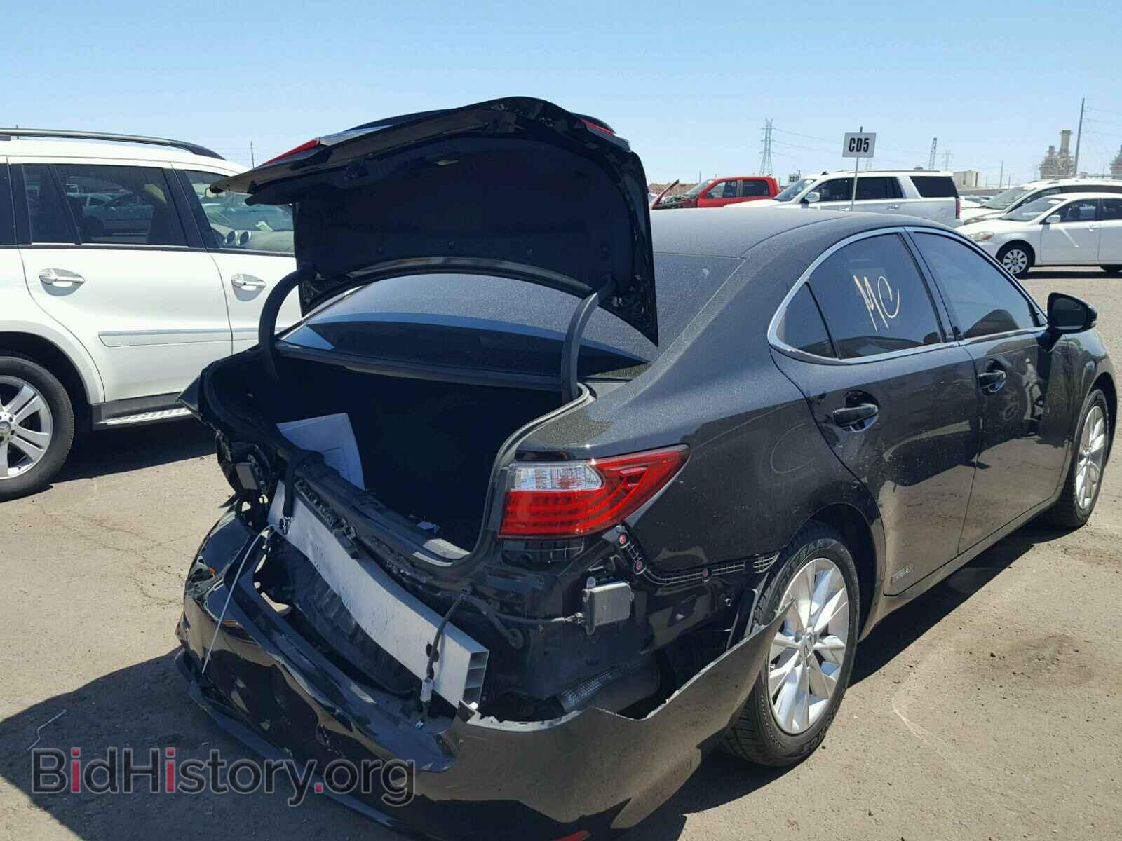 2013 LEXUS ES300 - VIN: JTHBW1GG2D2024731 - Фото 4