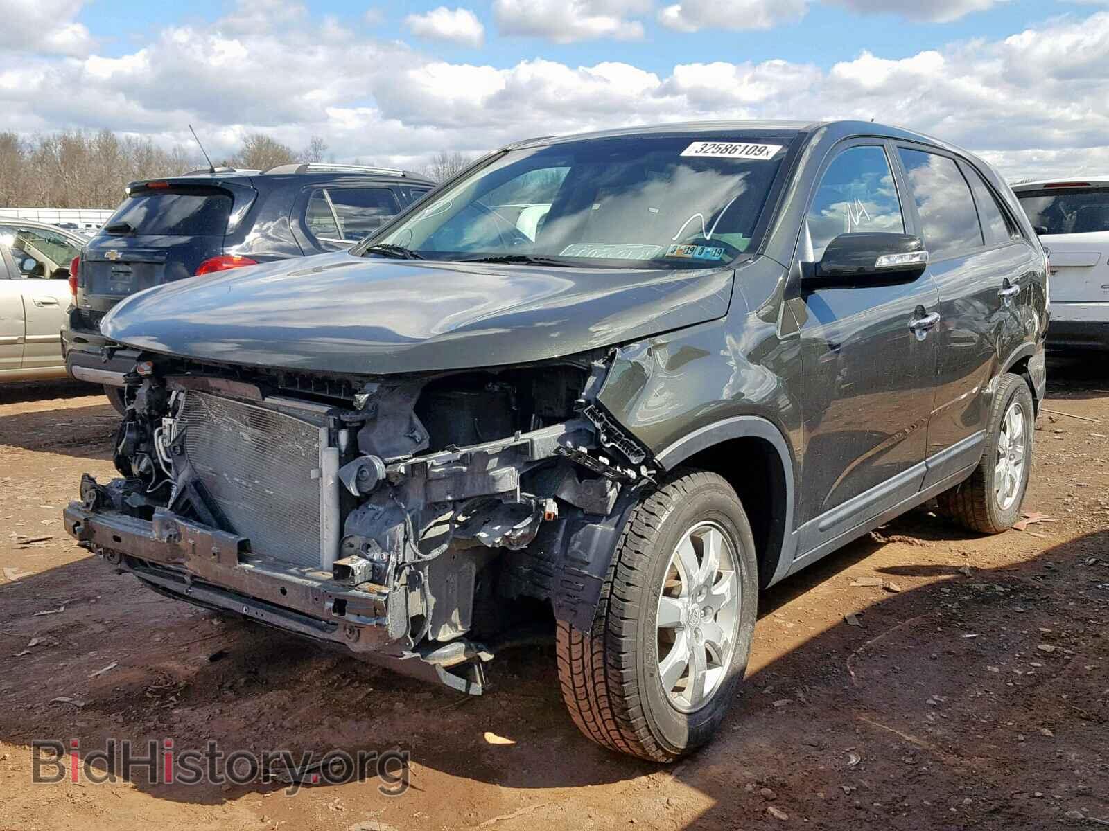 2012 KIA SORENTO BA - VIN: 5XYKT3A12CG200840 - Фото 2