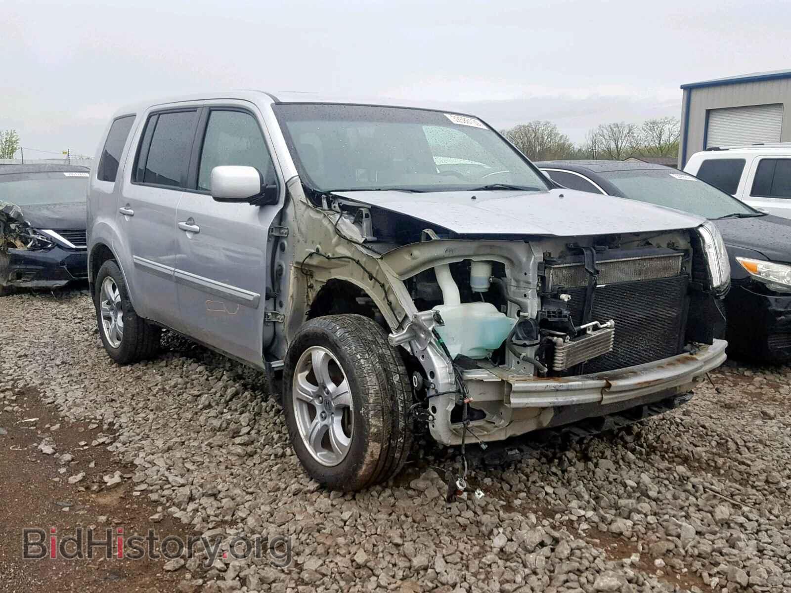 Photo 5FNYF4H55CB075940 - HONDA PILOT EXL 2012