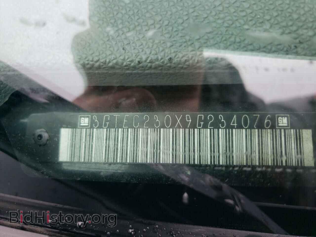 2009 GMC SIERRA - VIN: 3GTEC230X9G234076 - Фото 10