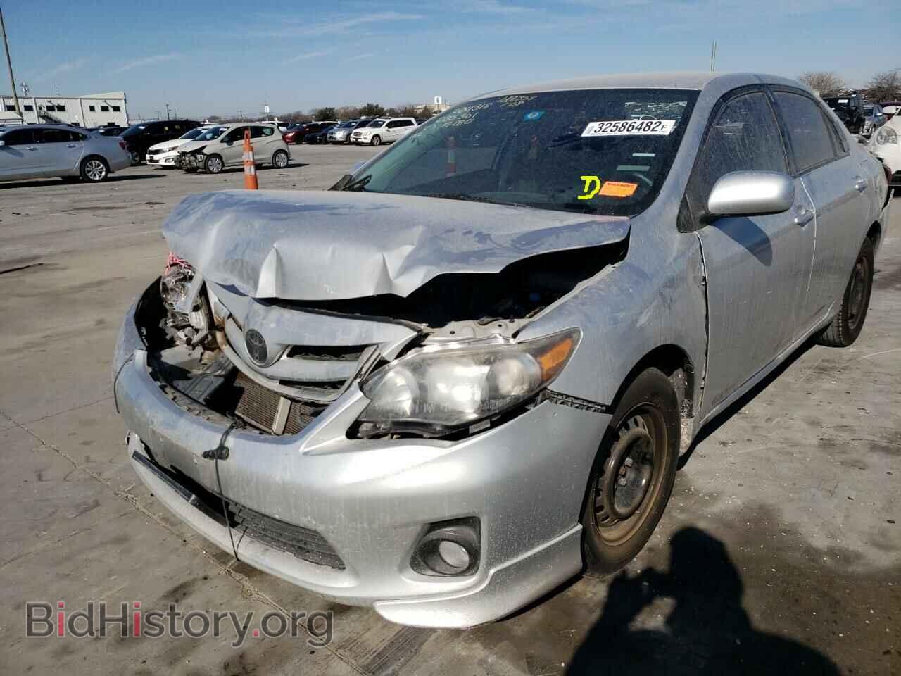 2011 TOYOTA COROLLA - VIN: 2T1BU4EE7BC738539 - Фото 2