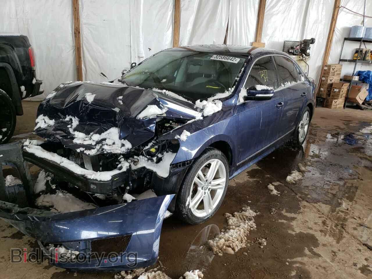 2013 VOLKSWAGEN PASSAT - VIN: 1VWCN7A36DC073021 - Фото 2