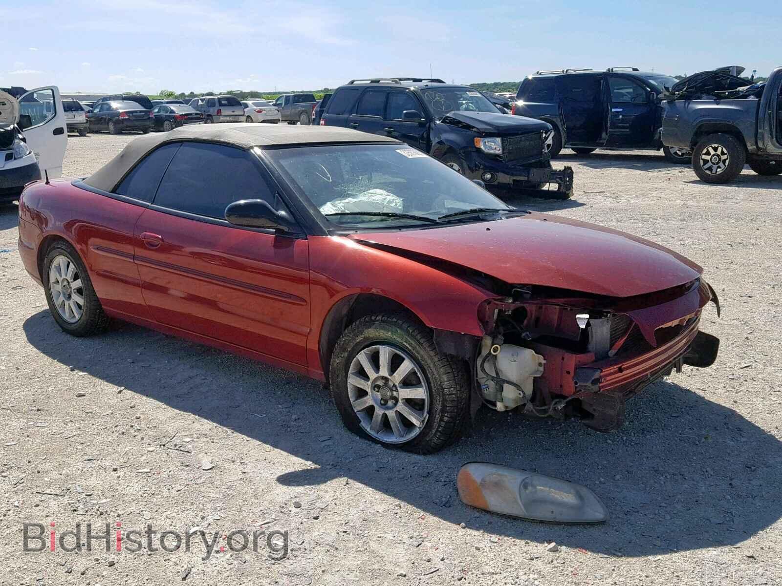 Photo 1C3EL75R72N297257 - CHRYSLER SEBRING 2002