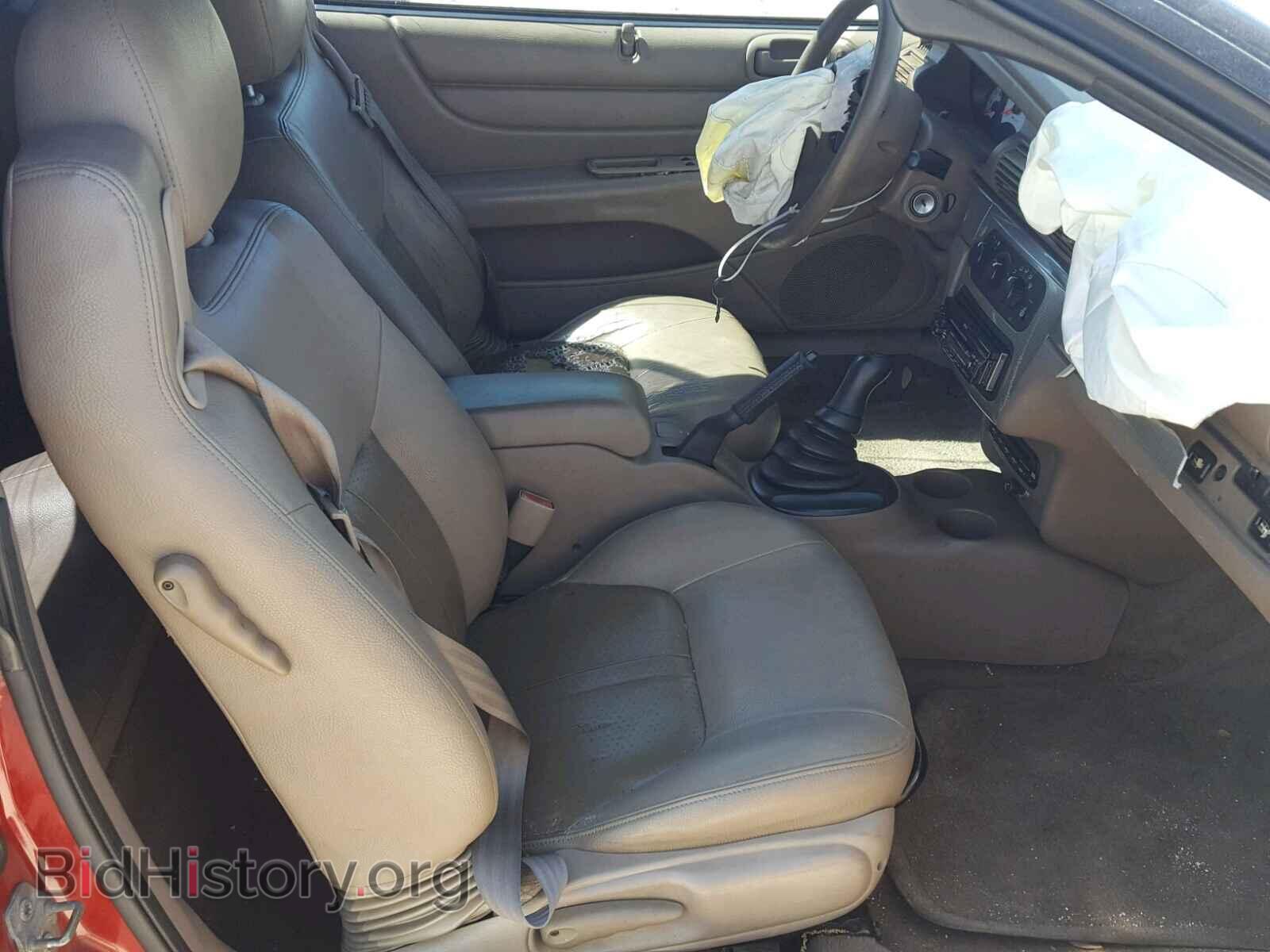 2002 CHRYSLER SEBRING - VIN: 1C3EL75R72N297257 - Фото 5