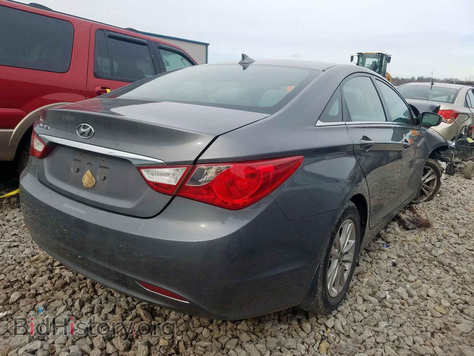 2012 HYUNDAI SONATA - VIN: 5NPEB4AC9CH443691 - Фото 4