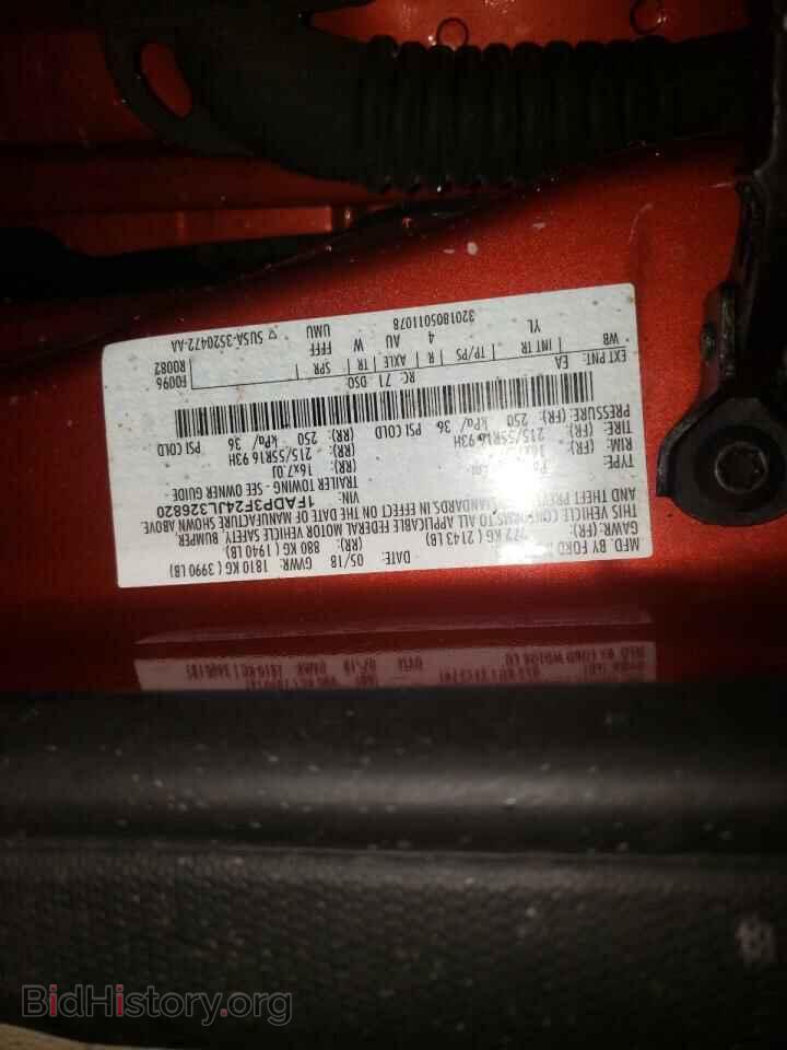 2018 FORD FOCUS - VIN: 1FADP3F24JL326820 - Фото 10