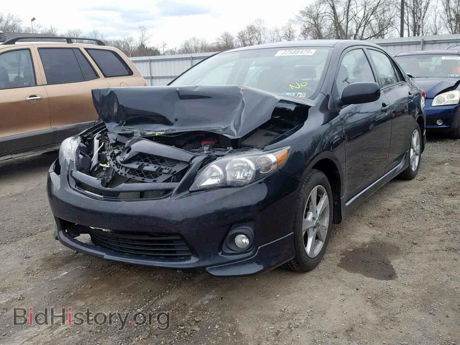2013 TOYOTA COROLLA BA - VIN: 2T1BU4EE2DC118944 - Фото 2