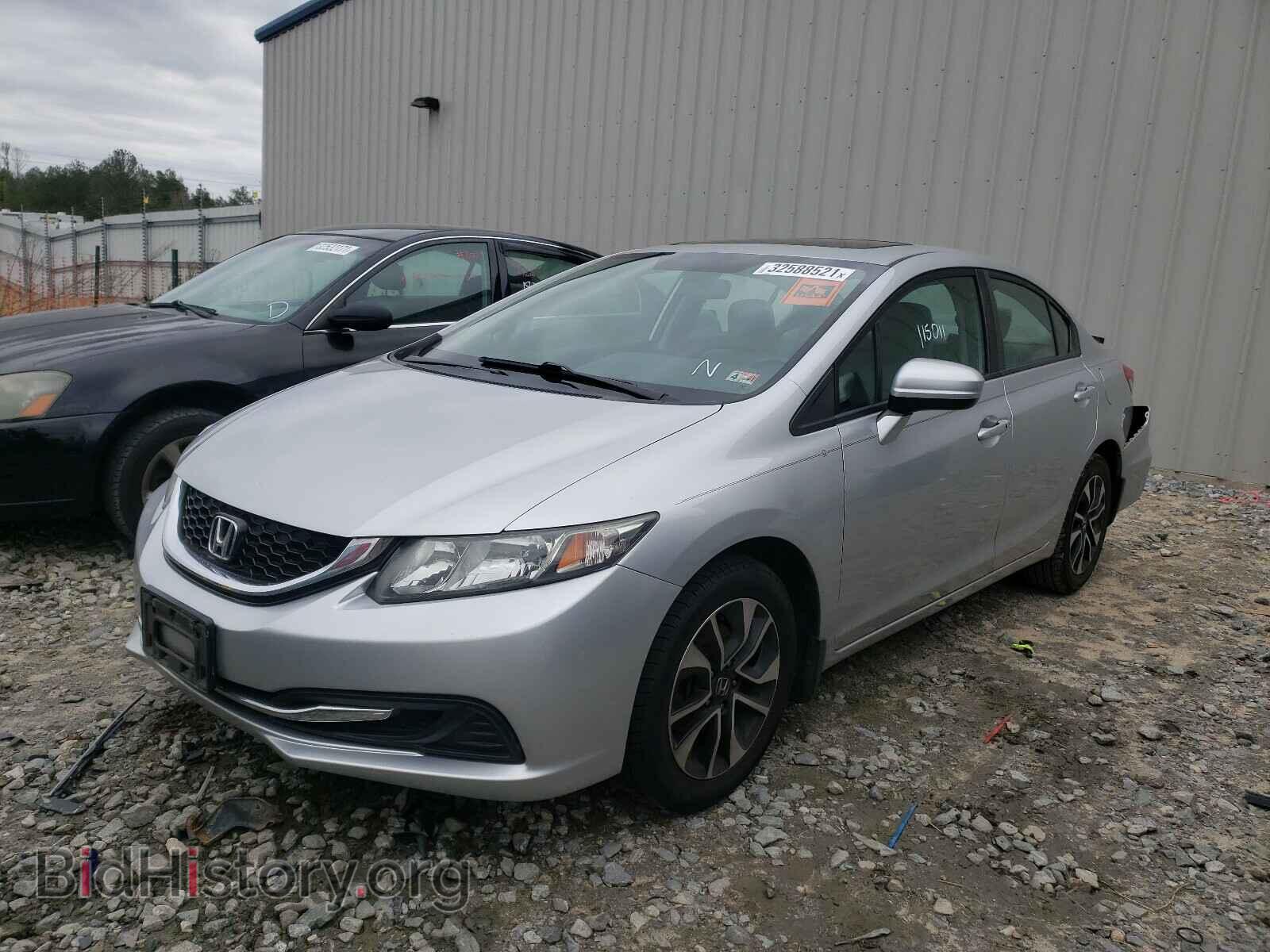 2014 HONDA CIVIC - VIN: 19XFB2F8XEE011647 - Фото 2