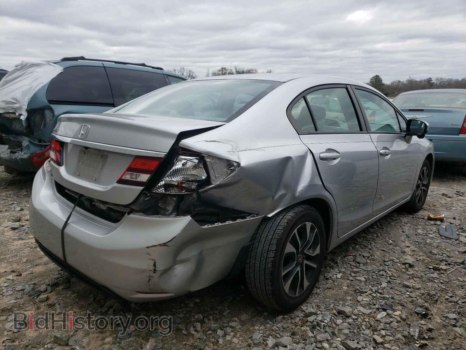 2014 HONDA CIVIC - VIN: 19XFB2F8XEE011647 - Фото 4