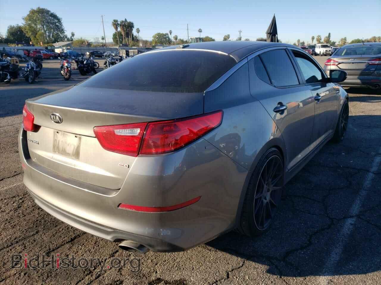 2015 KIA OPTIMA - VIN: 5XXGM4A74FG454765 - Фото 4