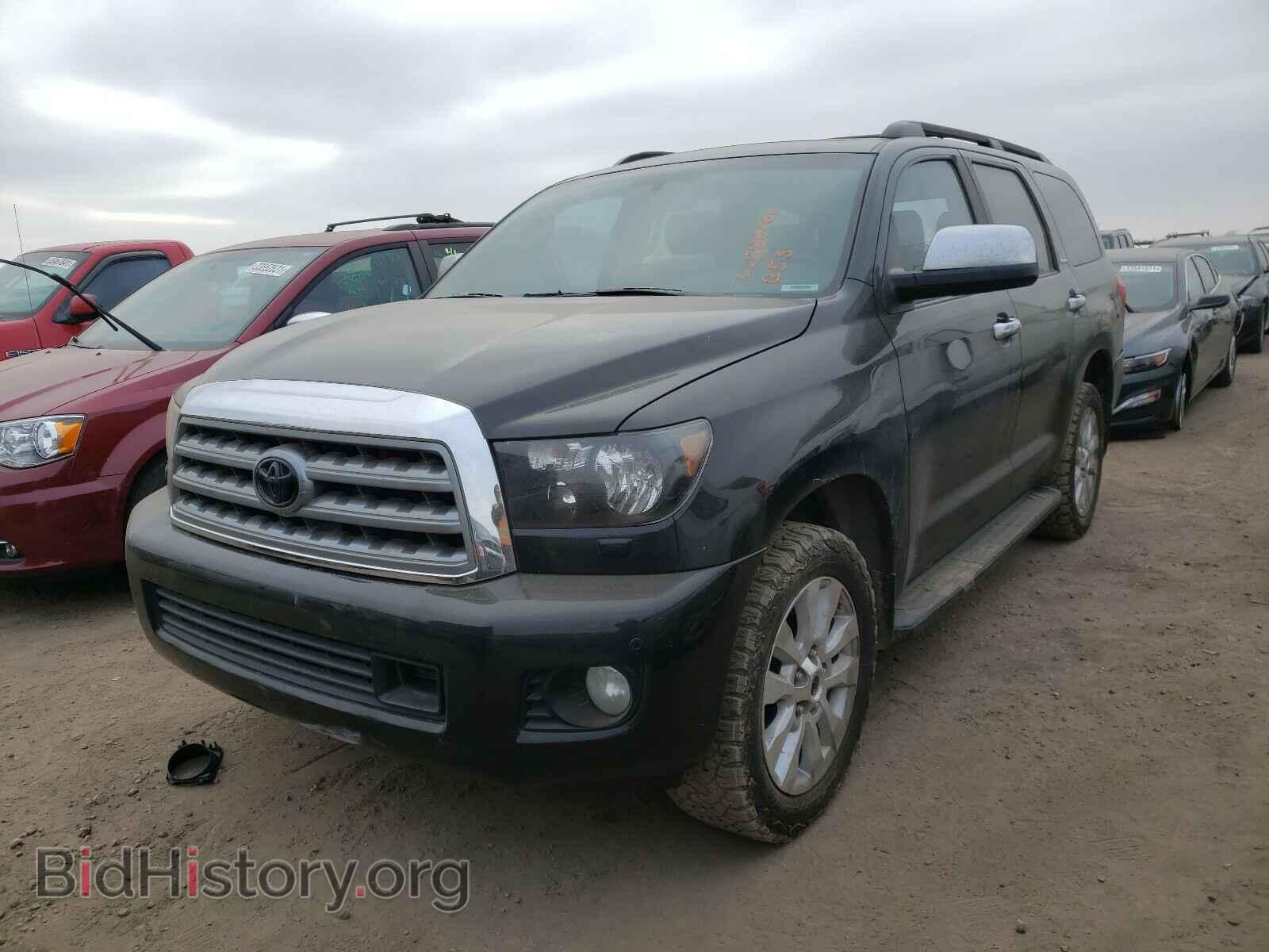 2008 TOYOTA SEQUOIA - VIN: 5TDBY67A18S001993 - Фото 2