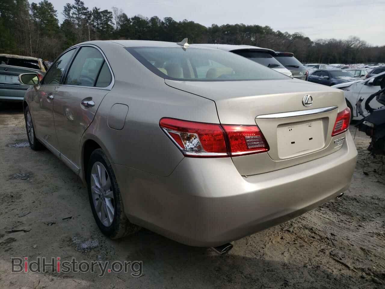 2012 LEXUS ES350 - VIN: JTHBK1EG7C2506205 - Фото 3