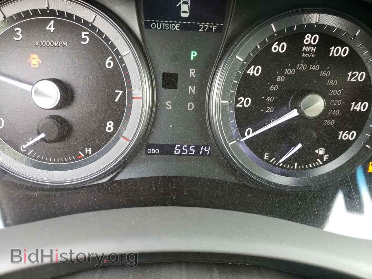2012 LEXUS ES350 - VIN: JTHBK1EG7C2506205 - Фото 8