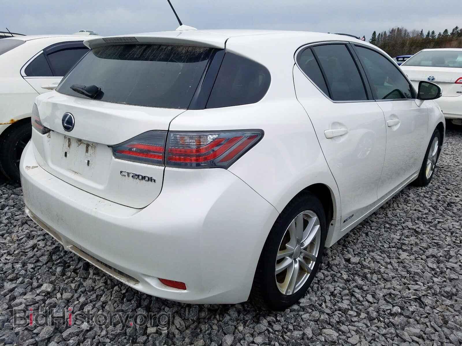 2011 LEXUS CT 200 - VIN: JTHKD5BH5B2011322 - Фото 4