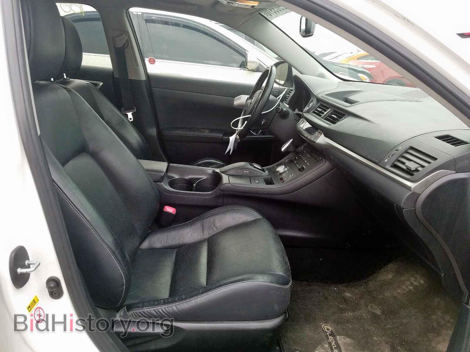 2011 LEXUS CT 200 - VIN: JTHKD5BH5B2011322 - Фото 5