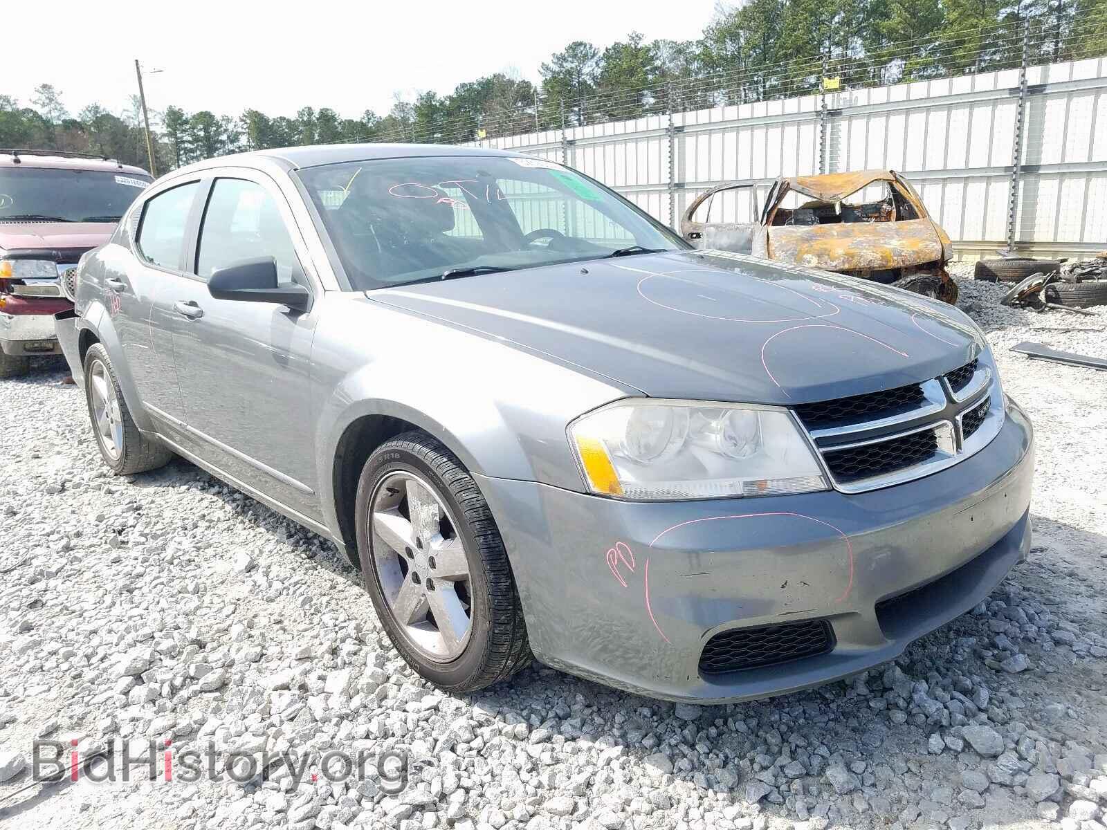 Фотография 1C3CDZAB9CN322976 - DODGE AVENGER 2012