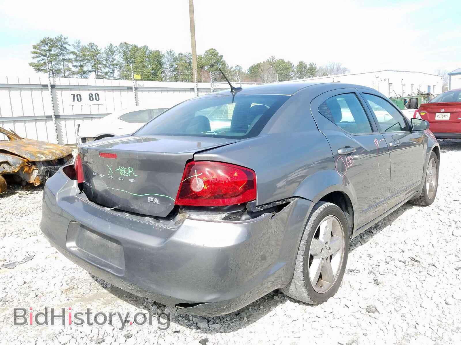 2012 DODGE AVENGER - VIN: 1C3CDZAB9CN322976 - Фото 4