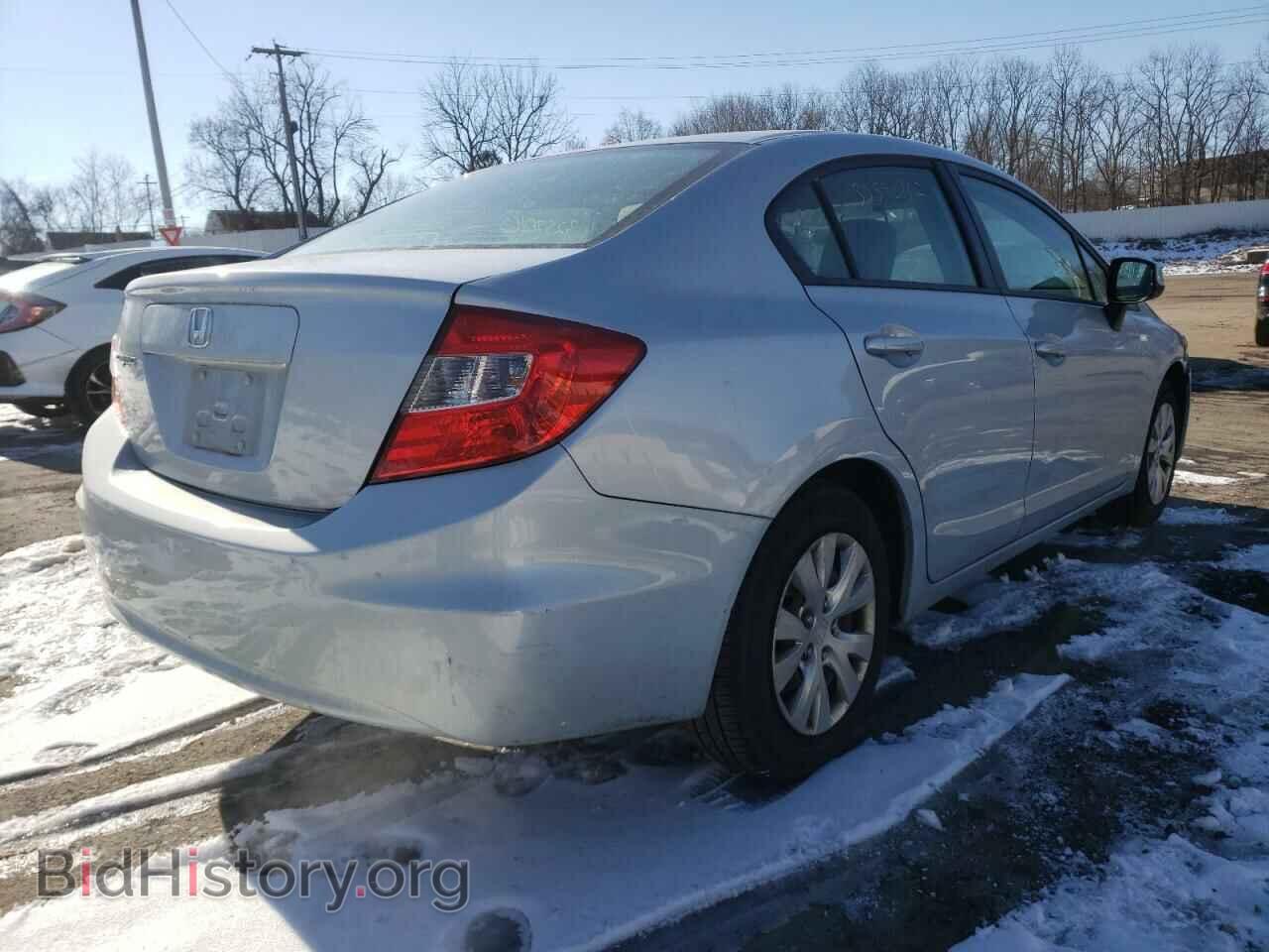 2012 HONDA CIVIC - VIN: 19XFB2F55CE356815 - Фото 4