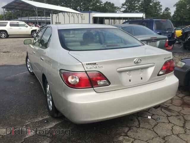 2003 LEXUS ES300 - VIN: JTHBF30G330116687 - Фото 3