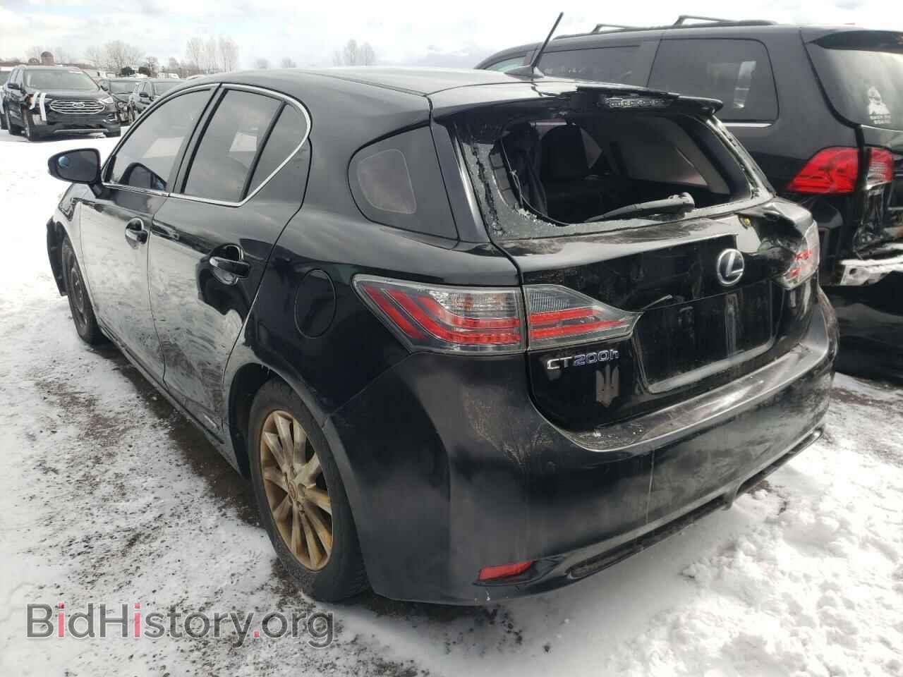 2011 LEXUS CT 200 - VIN: JTHKD5BH3B2019029 - Фото 3