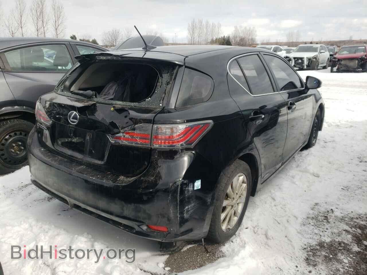 2011 LEXUS CT 200 - VIN: JTHKD5BH3B2019029 - Фото 4