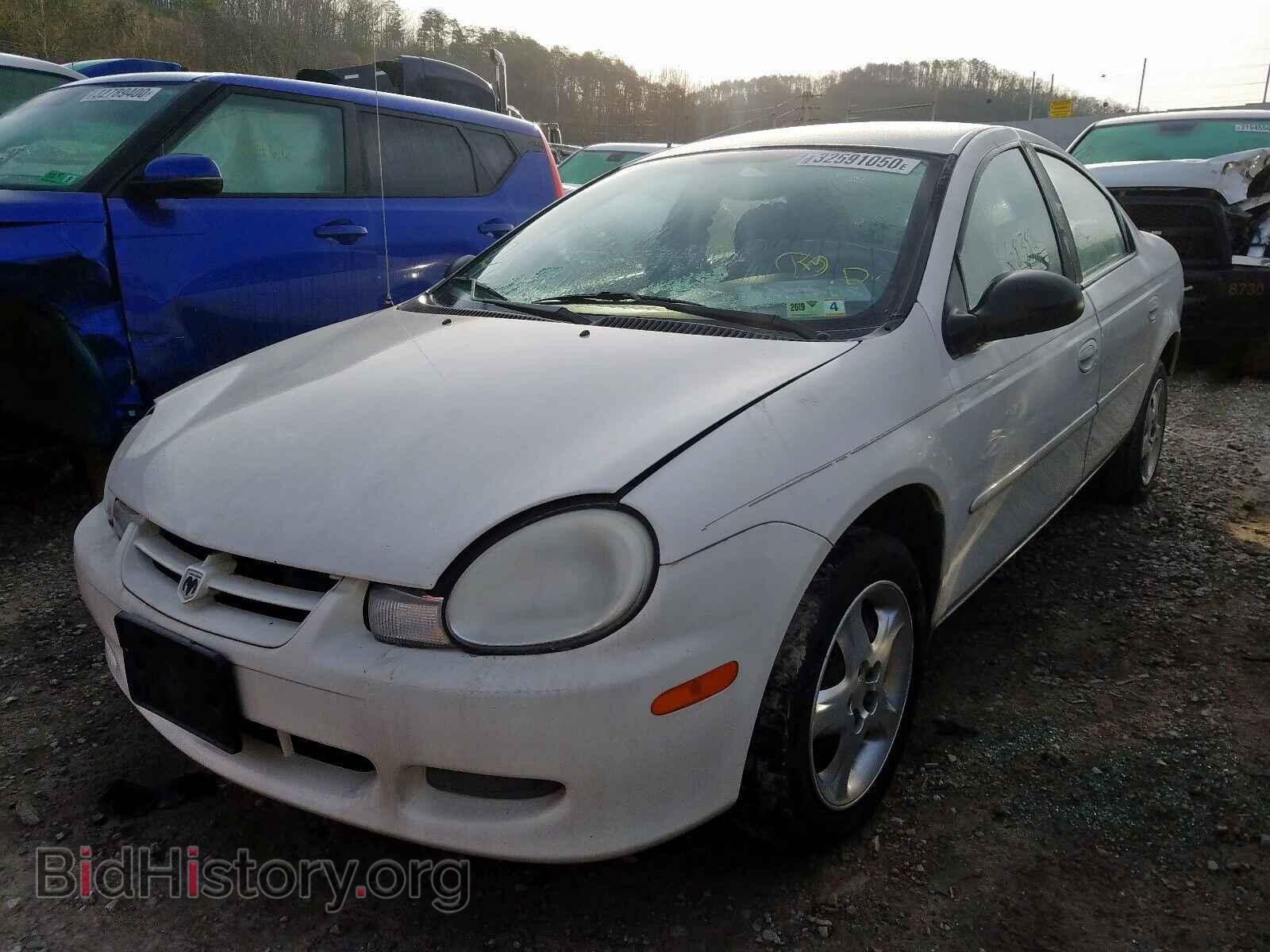 2002 DODGE NEON - VIN: 1B3AS46C82D601001 - Фото 2