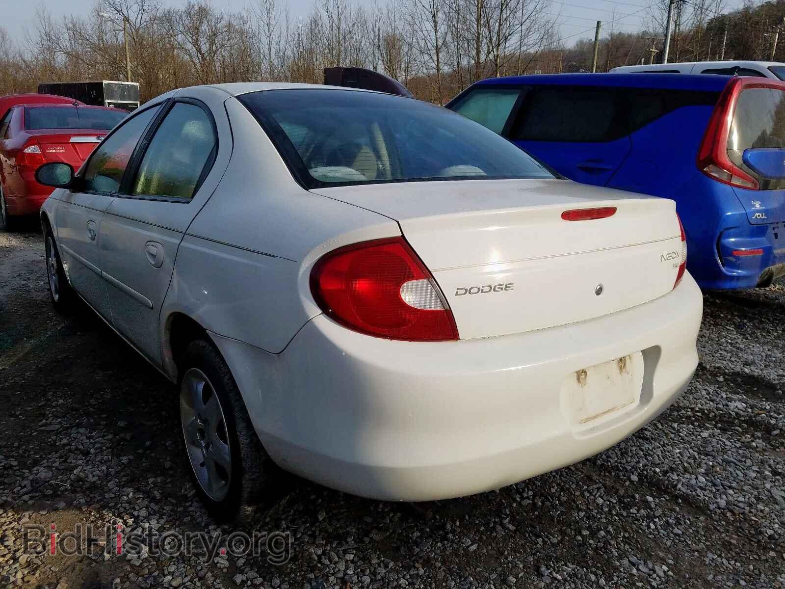 2002 DODGE NEON - VIN: 1B3AS46C82D601001 - Фото 3