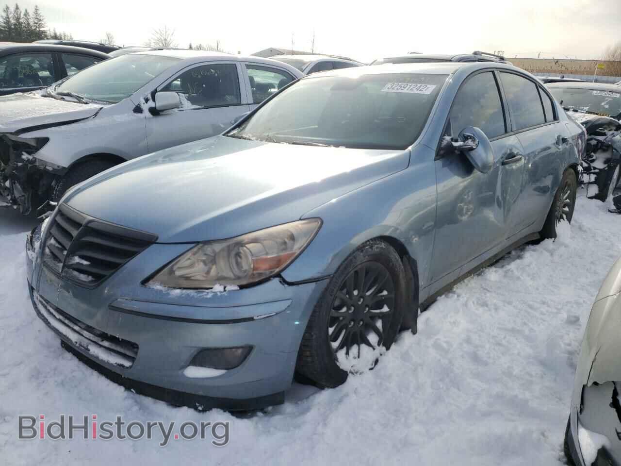 2009 HYUNDAI GENESIS - VIN: KMHGC46E19U025779 - Фото 2