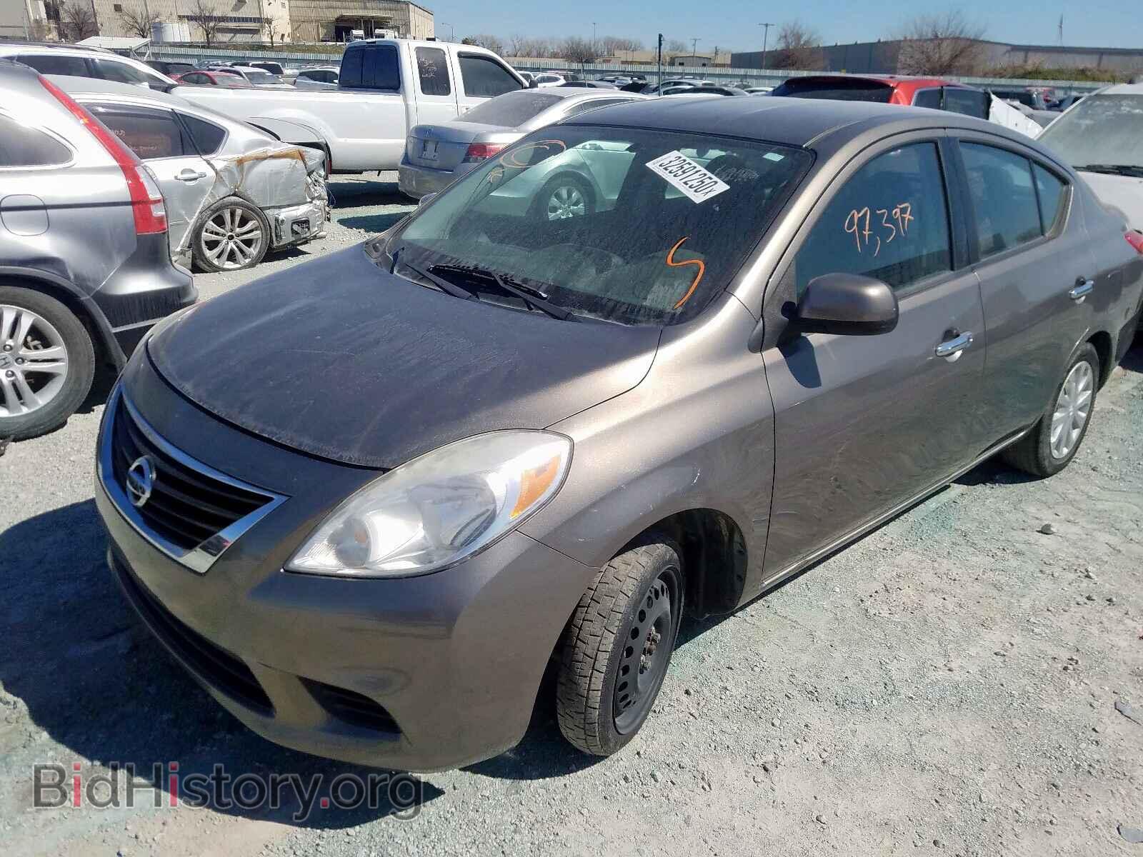 2012 NISSAN VERSA - VIN: 3N1CN7AP1CL920331 - Фото 2