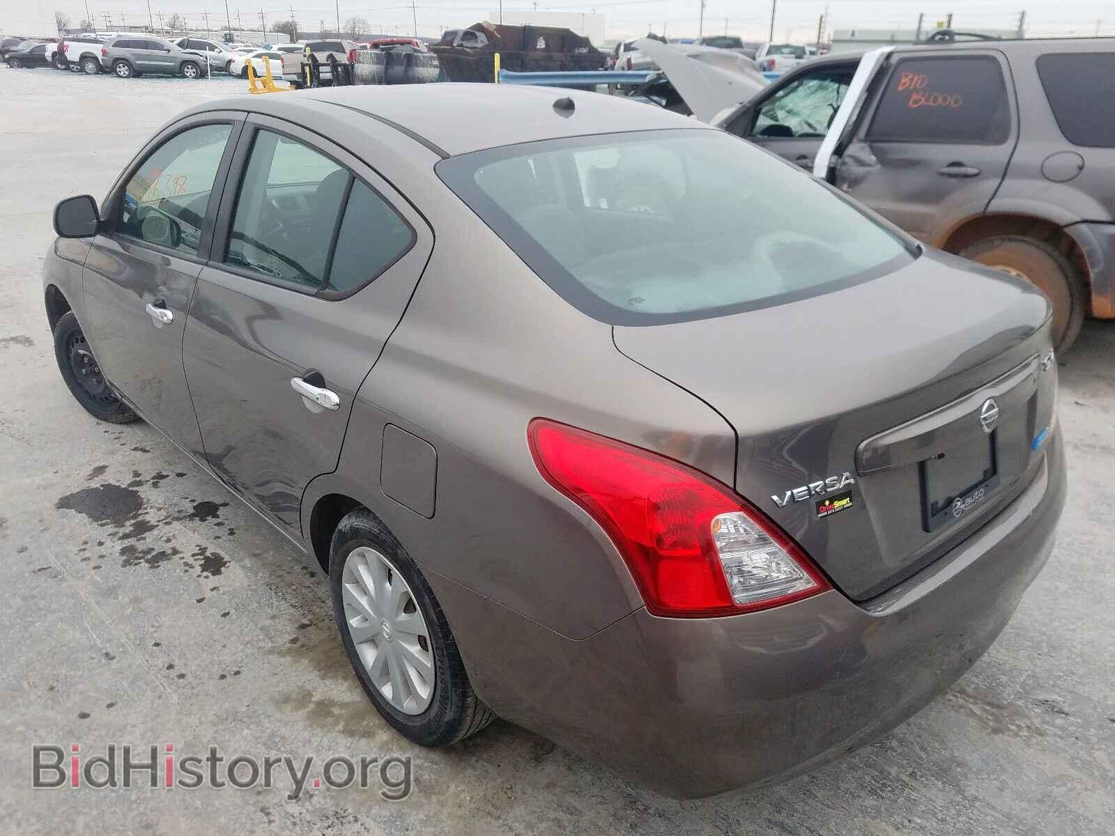 2012 NISSAN VERSA - VIN: 3N1CN7AP1CL920331 - Фото 3