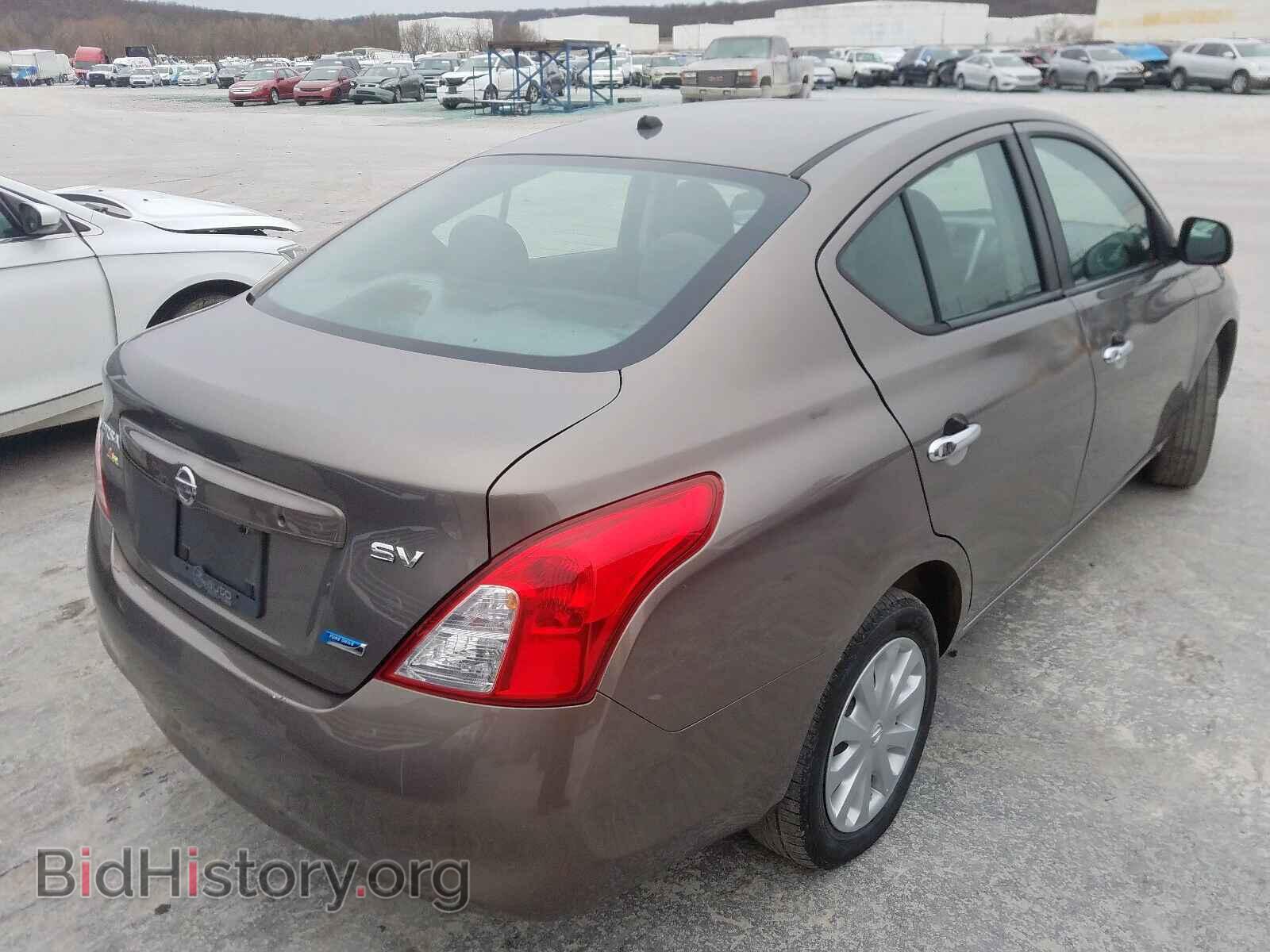 2012 NISSAN VERSA - VIN: 3N1CN7AP1CL920331 - Фото 4