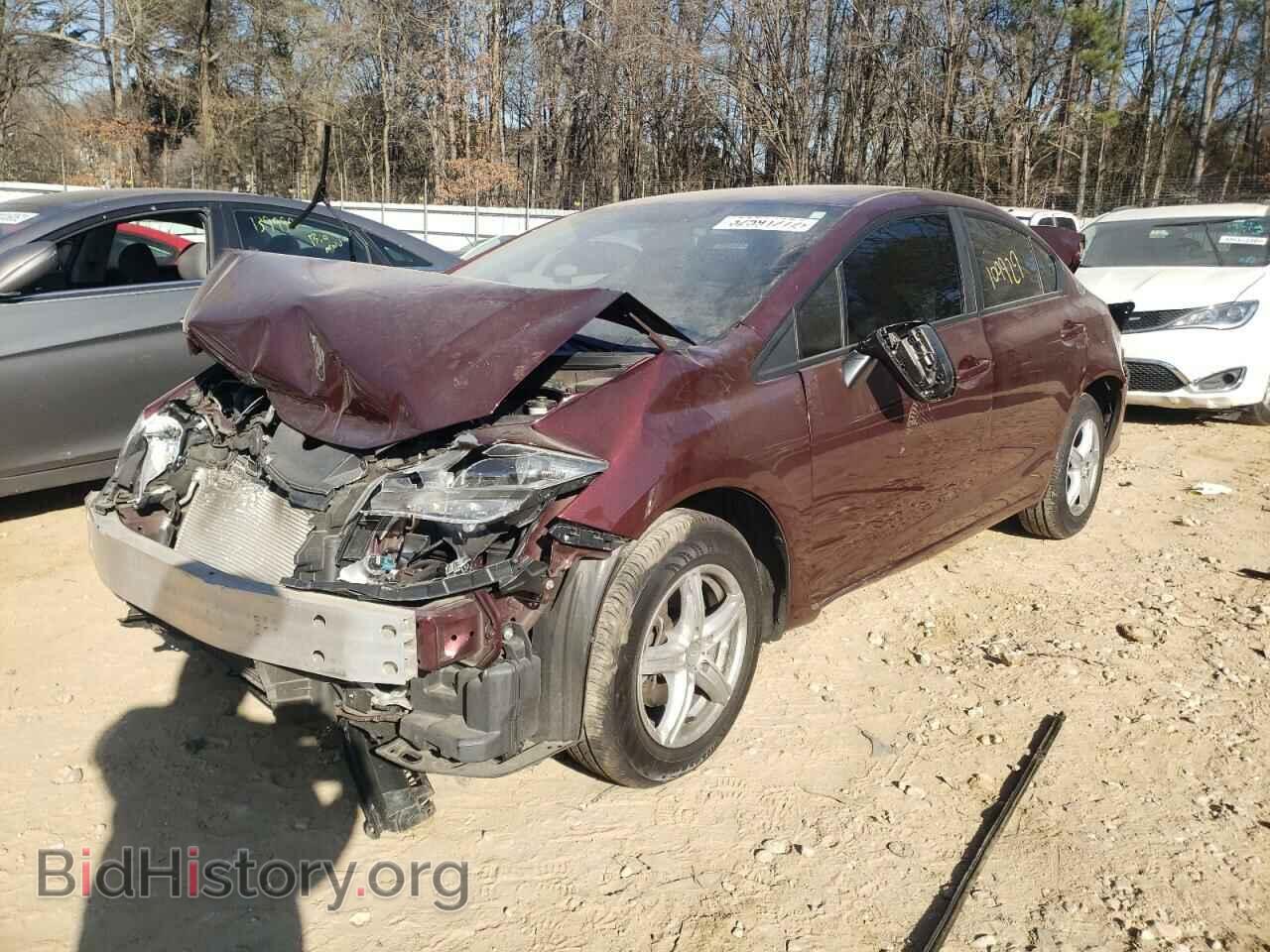 2015 HONDA CIVIC - VIN: 19XFB2F50FE239633 - Фото 2