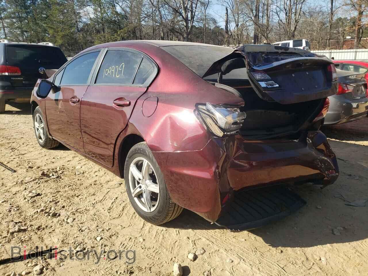2015 HONDA CIVIC - VIN: 19XFB2F50FE239633 - Фото 3