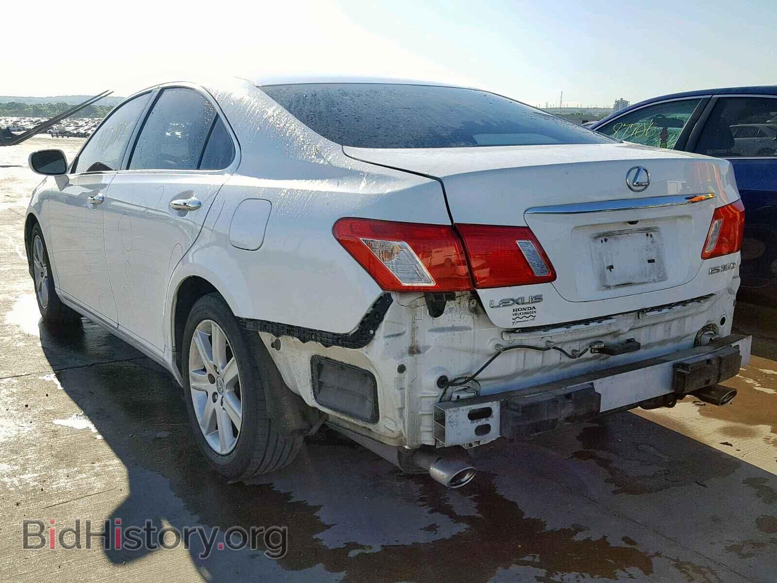 2008 LEXUS ES350 - VIN: JTHBJ46G182213832 - Фото 3