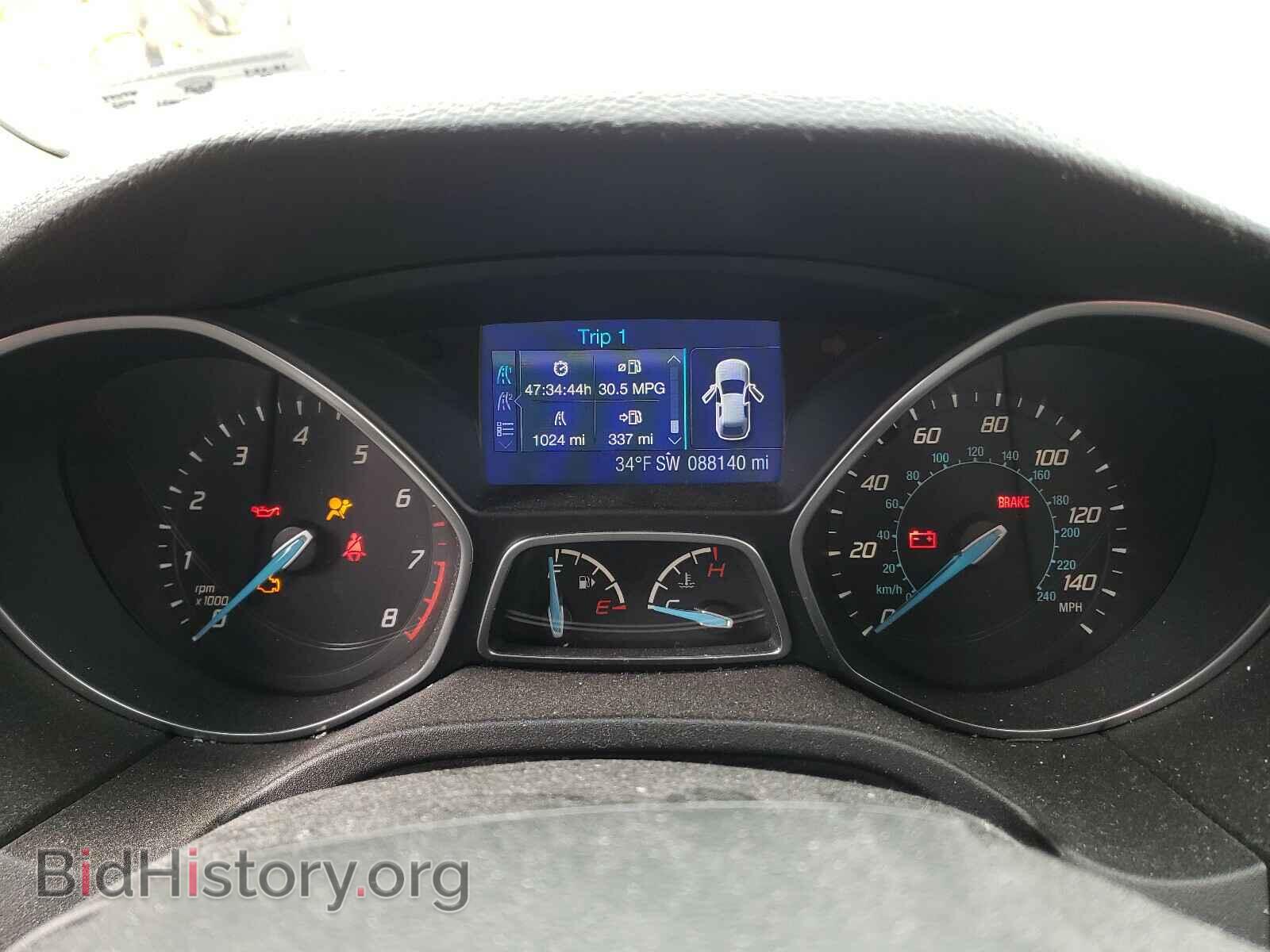 2014 FORD FOCUS - VIN: 1FADP3E25EL104908 - Фото 8