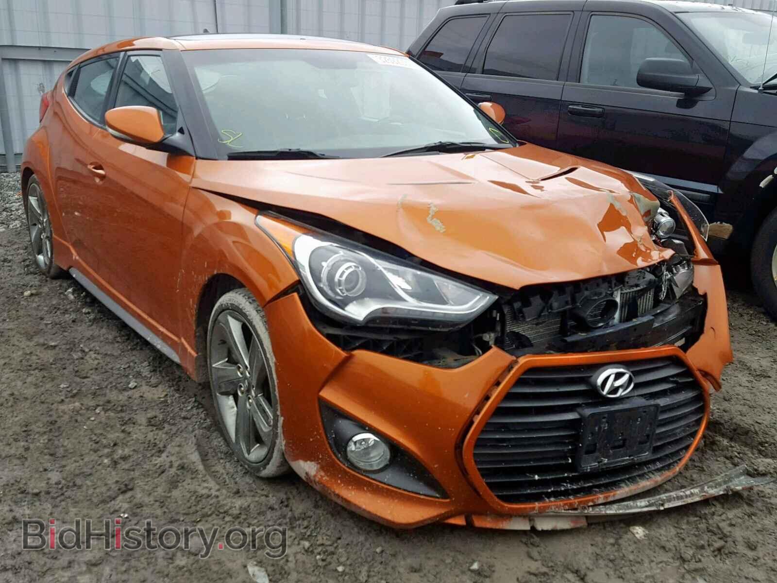 Photo KMHTC6AE6DU163635 - HYUNDAI VELOSTER 2013