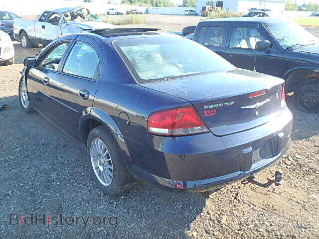 2005 CHRYSLER SEBRING - VIN: 1C3EL46X75N563747 - Фото 3