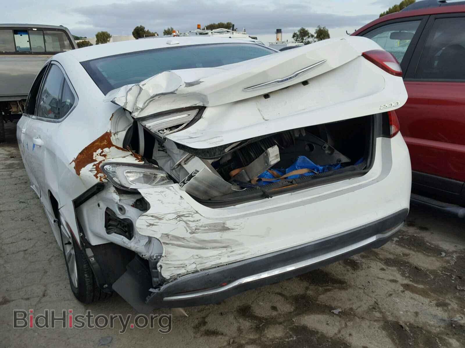 2015 CHRYSLER 200 - VIN: 1C3CCCAB3FN608164 - Фото 3