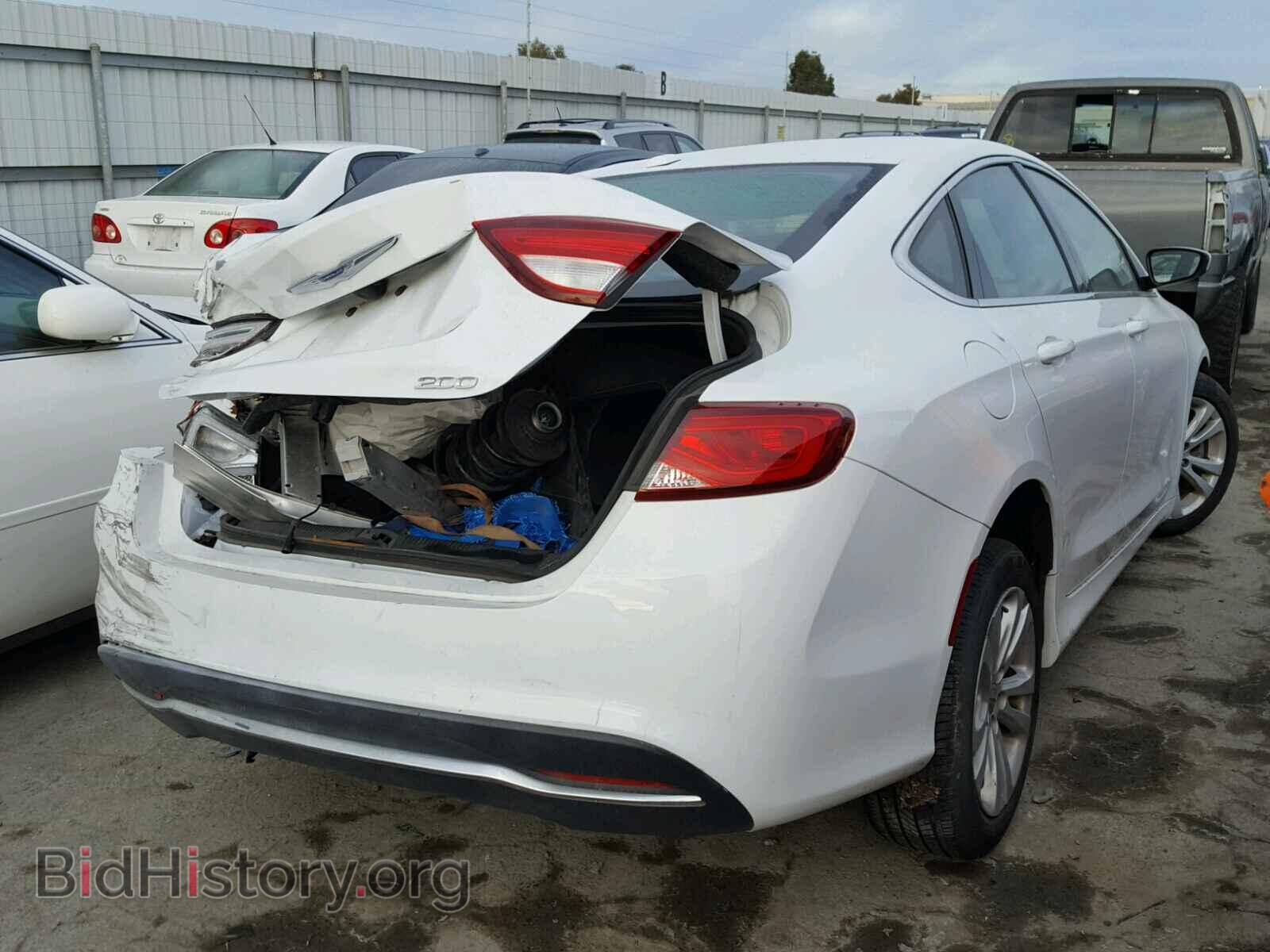 2015 CHRYSLER 200 - VIN: 1C3CCCAB3FN608164 - Фото 4