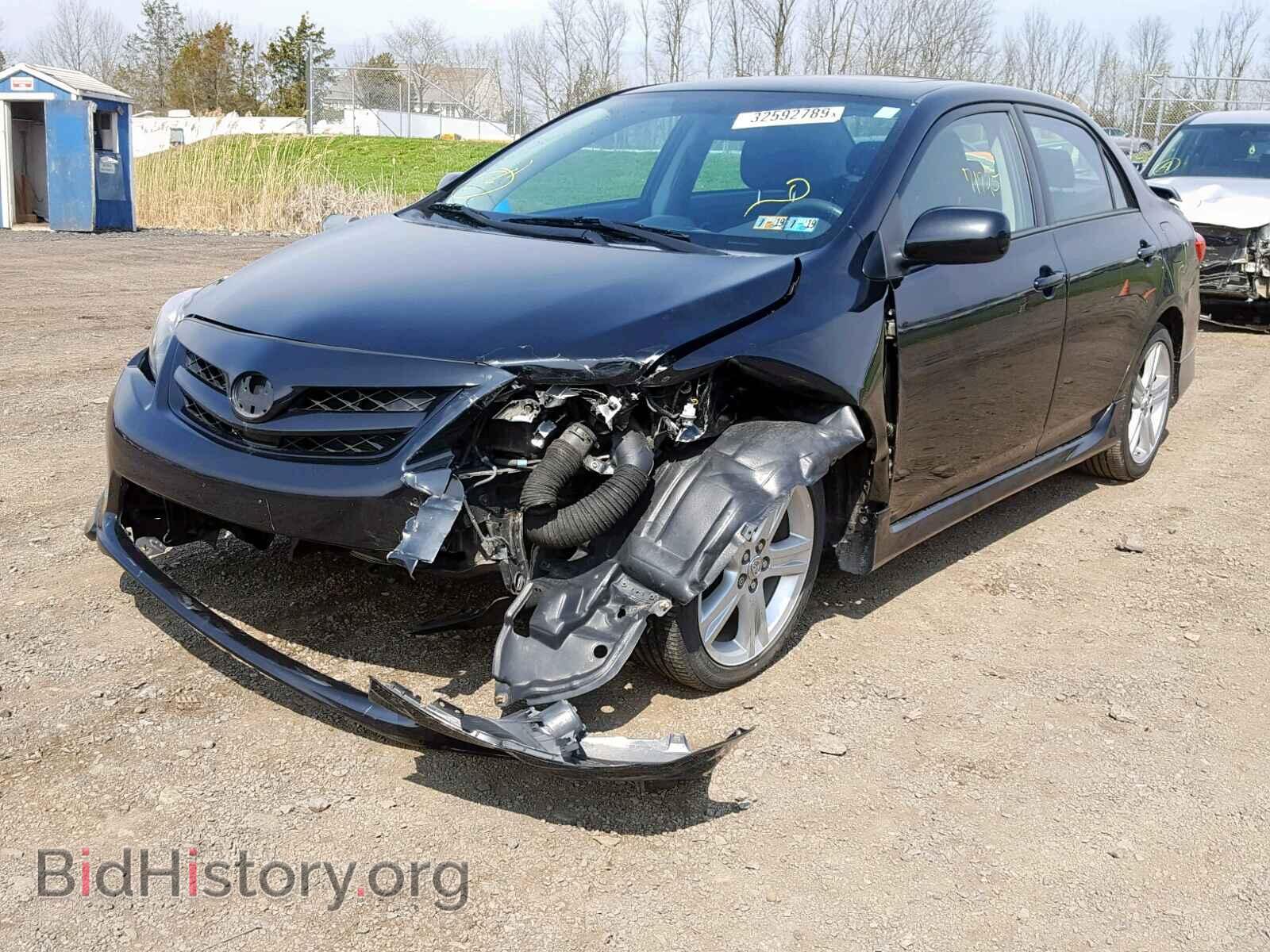 2013 TOYOTA COROLLA BA - VIN: 2T1BU4EE0DC042771 - Фото 2