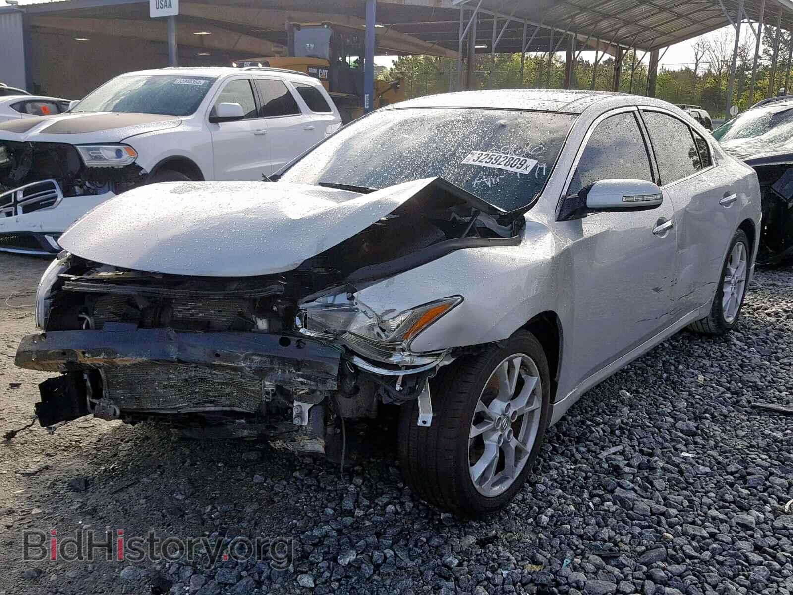 2014 NISSAN MAXIMA S - VIN: 1N4AA5AP4EC910966 - Фото 2