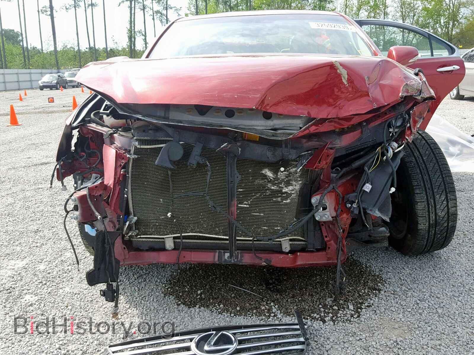 2012 LEXUS ES350 - VIN: JTHBK1EG2C2495405 - Фото 9