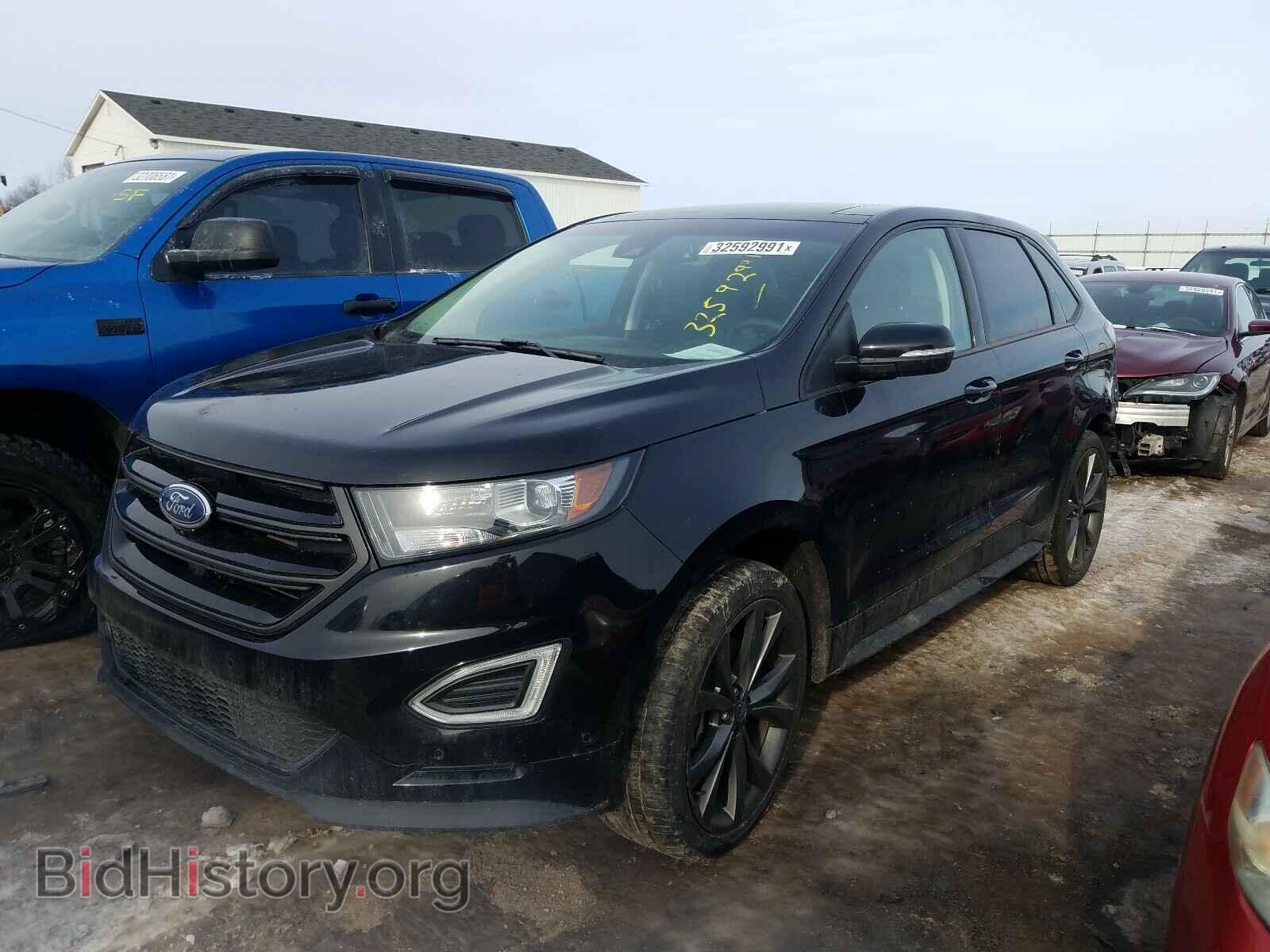 2018 FORD EDGE - VIN: 2FMPK4AP1JBB90849 - Фото 2
