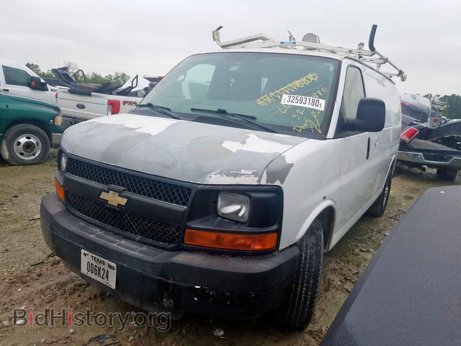 2012 CHEVROLET EXPRESS - VIN: 1GCWGFCB4C1116824 - Фото 2