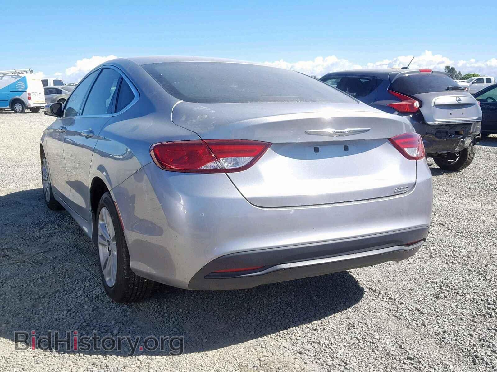 2017 CHRYSLER 200 - VIN: 1C3CCCFB4HN505296 - Фото 3