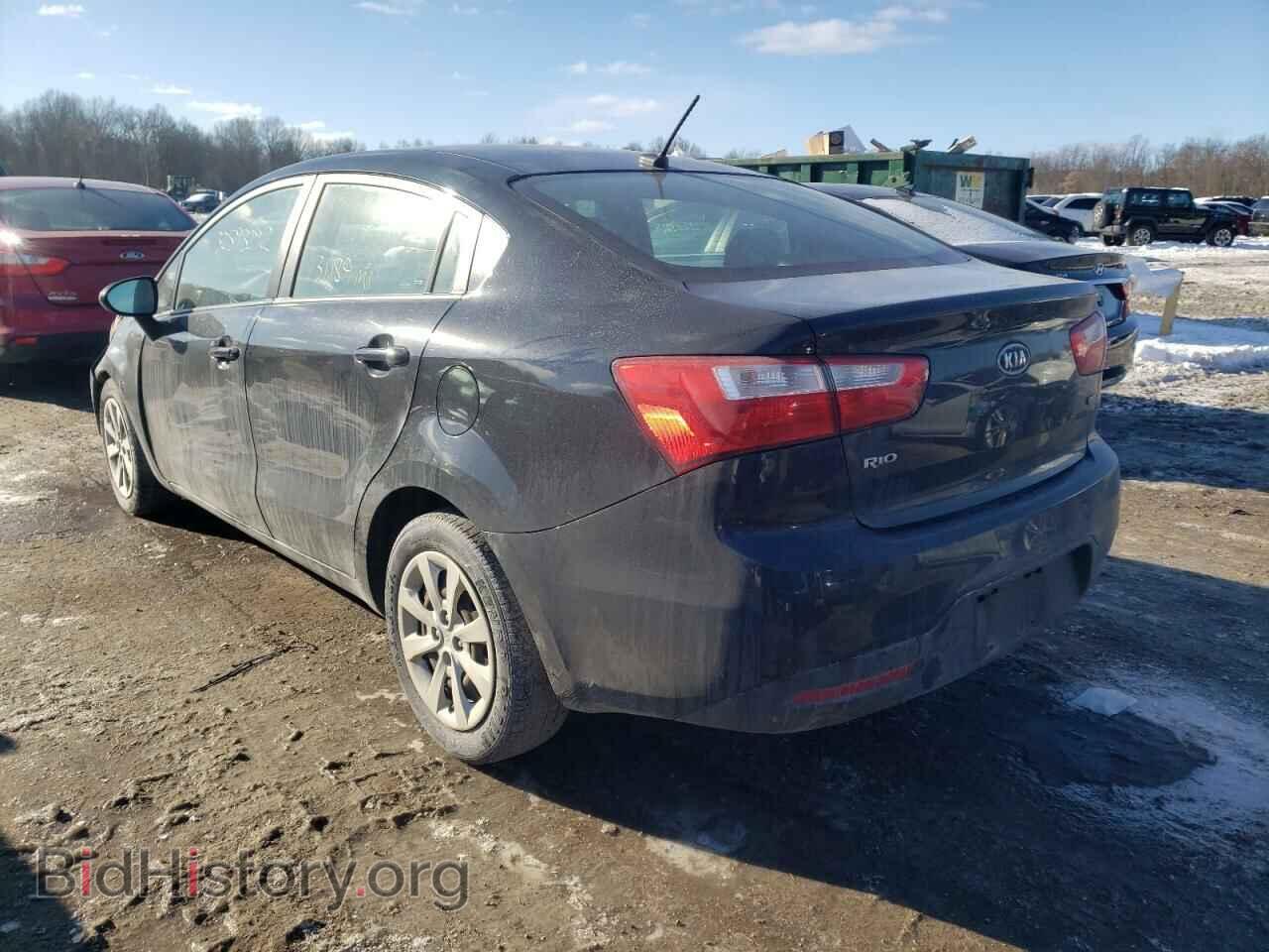 2012 KIA RIO - VIN: KNADM4A37C6047563 - Фото 3