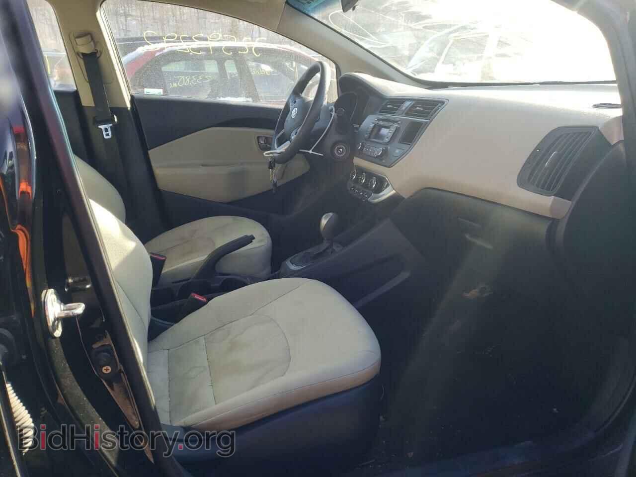 2012 KIA RIO - VIN: KNADM4A37C6047563 - Фото 5