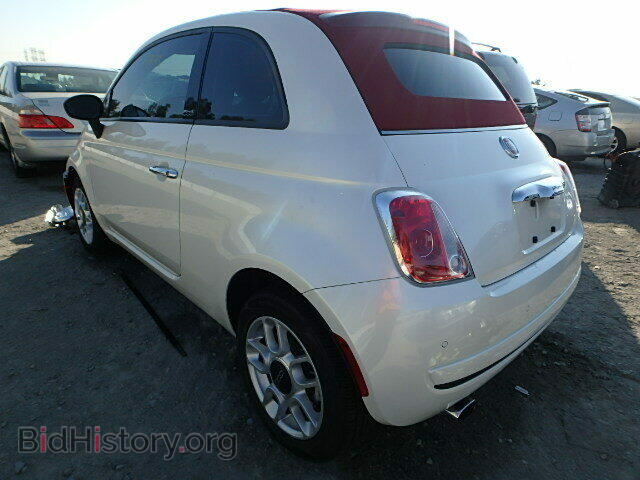 2012 FIAT 500 - VIN: 3C3CFFDR3CT229257 - Фото 3