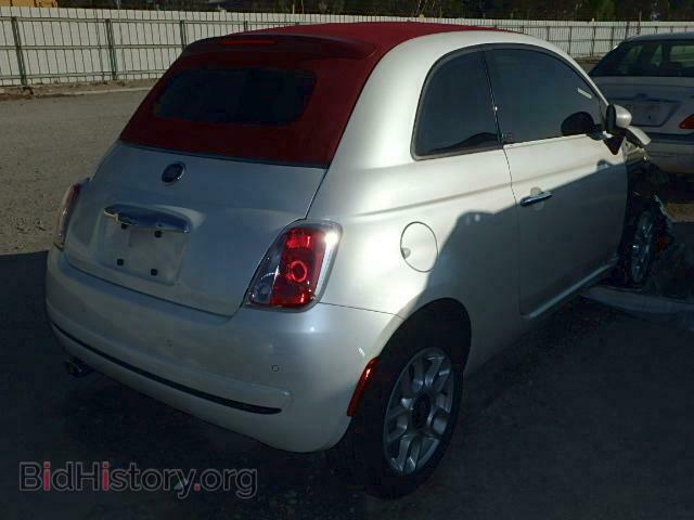 2012 FIAT 500 - VIN: 3C3CFFDR3CT229257 - Фото 4